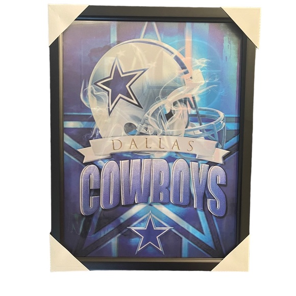 📦 New Dallas Cowboys Football Framed 3D Lenticular Poster / Picture - Picture 3 of 5